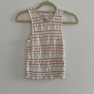 A stretchy shirt from the “texture & thread collection” of Madewell in size XXS